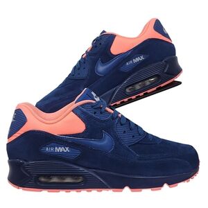 Nike Air Max 90 Premium Atomic Pink\Brave Blue 10.5M